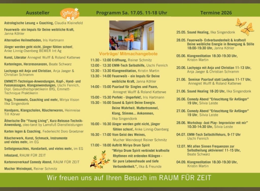 Frühlingsfest Programm