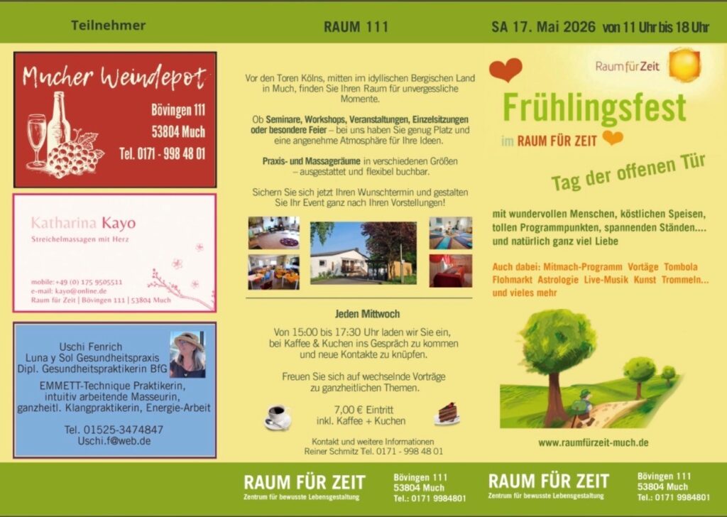 Frühlingsfest Teilnehmer