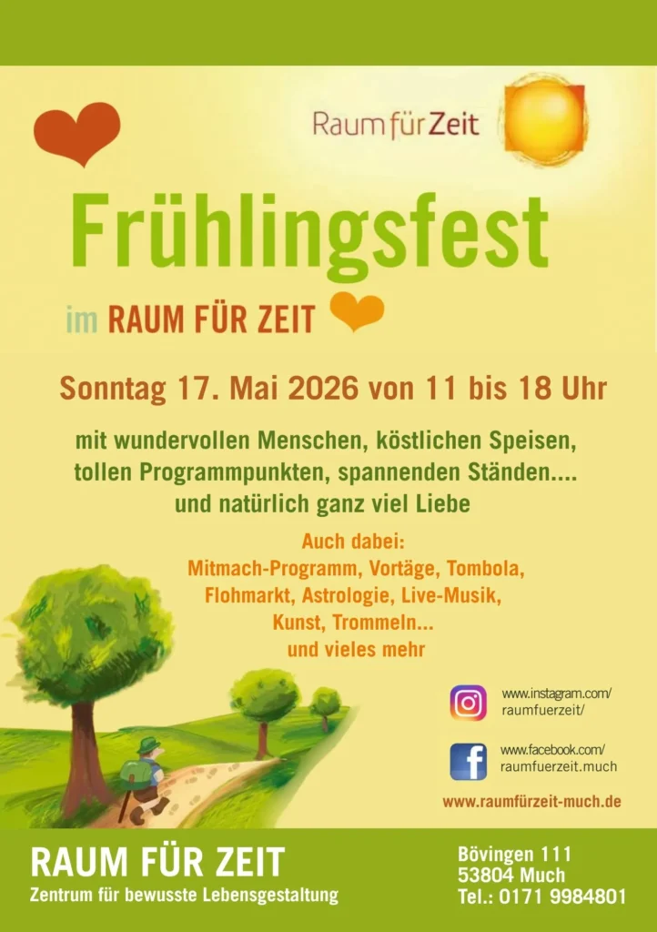 Frühlingsfest 2026 Raum Für Zeit Much