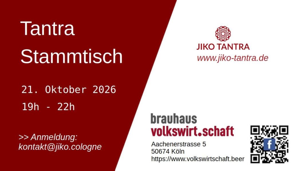 Tantra Stammtisch Oktober 2026