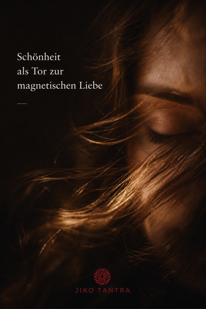 Schönheit als Tor zur magnetischen Liebe Magnetische Liebe ist eng verbunden mit der Wahrnehmung von Schönheit. Nicht im oberflächlichen Sinne, sondern als ein inneres Erkennen. Etwas berührt dich und dein Herz reagiert. Es öffnet sich, wird weich, wird weit. Diese Bewegung kennen wir bereits aus unseren frühesten Erfahrungen, wenn wir gehalten, genährt und gesehen werden. Ein Gefühl von Fülle, von Genährt sein, von tiefer Sicherheit. Dort beginnt oft dieser ursprüngliche Magnetismus.