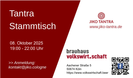 Tantra Stammtisch Oktober 2025